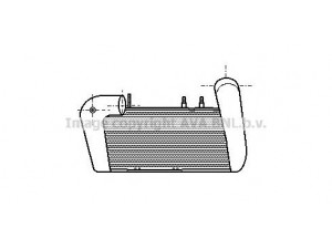 AVA QUALITY COOLING AI4086 tarpinis suslėgto oro aušintuvas, kompresorius 
 Variklis -> Oro tiekimas -> Įkrovos agregatas (turbo/superįkrova) -> Tarpinis suslėgto oro aušintuvas
028145805