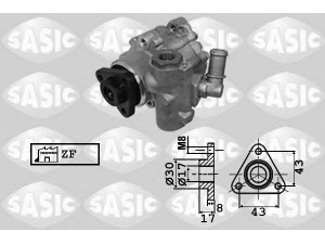 SASIC 7076072 hidraulinis siurblys, vairo sistema 
 Vairavimas -> Vairo pavara/siurblys
32416763556, 32416763557, 32416766051