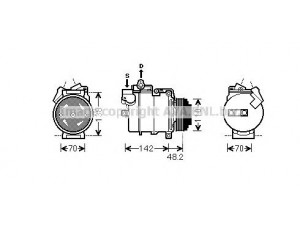 AVA QUALITY COOLING BWK386 kompresorius, oro kondicionierius 
 Oro kondicionavimas -> Kompresorius/dalys
64528377244, 64528381233, 8377244