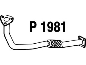 FENNO P1981 išleidimo kolektorius 
 Išmetimo sistema -> Išmetimo vamzdžiai
BM70265, 96351221, 96351221