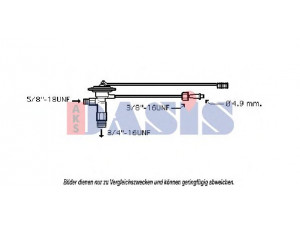 AKS DASIS 840100N išsiplėtimo vožtuvas, oro kondicionavimas 
 Oro kondicionavimas -> Vožtuvai
321820679, 1372077, 321820679, 64511372077