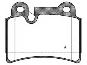 OPEN PARTS BPA1240.00 stabdžių trinkelių rinkinys, diskinis stabdys 
 Techninės priežiūros dalys -> Papildomas remontas
7L6698451B