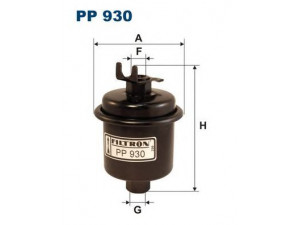 FILTRON PP930 kuro filtras 
 Techninės priežiūros dalys -> Papildomas remontas
16010S01A30, 16010S01A31, 16010S01A32