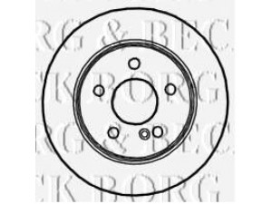 BORG & BECK BBD4722 stabdžių diskas 
 Dviratė transporto priemonės -> Stabdžių sistema -> Stabdžių diskai / priedai
0004231312, 2044230512, A0004231312