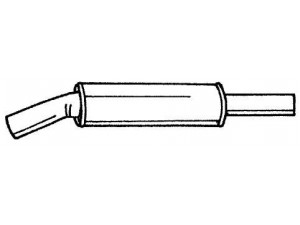 AKS DASIS SG11301 priekinis duslintuvas 
 Išmetimo sistema -> Duslintuvas
7579129