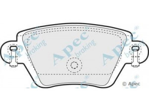 APEC braking PAD1295 stabdžių trinkelių rinkinys, diskinis stabdys 
 Techninės priežiūros dalys -> Papildomas remontas
7701207187