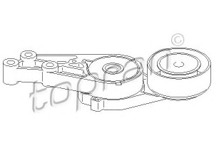 TOPRAN 109 801 diržo įtempiklis, V formos rumbuotas diržas 
 Diržinė pavara -> V formos rumbuotas diržas/komplektas -> Dirželio įtempiklis (įtempimo blokas)
06B 903 133, 06B 903 133A, 06B 903 133E