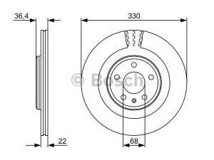 BOSCH 0 986 479 522 stabdžių diskas
8K0 615 601 C, 8K0 615 601 C