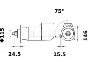 MAHLE ORIGINAL MS 495 starteris 
 Elektros įranga -> Starterio sistema -> Starteris
0468 4280, 4732242, 4782803, 42498147