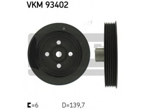 SKF VKM 93402 skriemulys, alkūninis velenas 
 Diržinė pavara -> Dirželio skriemulys
1079188, 1100051, XS4Q 6B319 FC