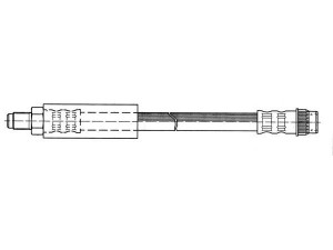 CEF 510563 stabdžių žarnelė 
 Stabdžių sistema -> Stabdžių žarnelės
6006000758, 7704001956, 7704002444