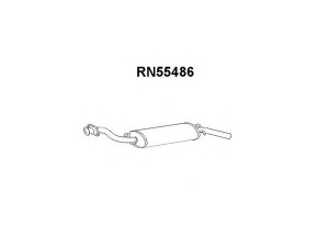 VENEPORTE RN55486 galinis duslintuvas 
 Išmetimo sistema -> Duslintuvas
7700747070