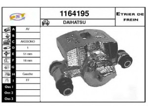 SNRA 1164195 stabdžių apkaba 
 Stabdžių sistema -> Stabdžių matuoklis -> Stabdžių matuoklio montavimas
4775087706000