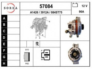EAI 57084 kintamosios srovės generatorius
LF1818300, A3TG0081