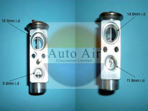 AUTO AIR GLOUCESTER 22-1029 išsiplėtimo vožtuvas, oro kondicionavimas 
 Oro kondicionavimas -> Vožtuvai
30767081, 31101177, 503714-1331