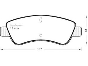 MGA 493 stabdžių trinkelių rinkinys, diskinis stabdys 
 Techninės priežiūros dalys -> Papildomas remontas
425342, 425423, 425475, 425218