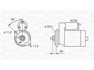 MAGNETI MARELLI 063280051010 starteris 
 Elektros įranga -> Starterio sistema -> Starteris
28100-74130