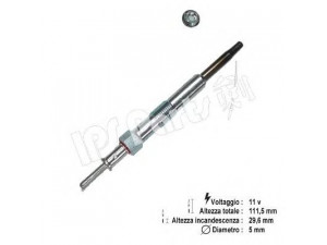 IPS Parts IDG-173 izoliatorius, kaitinimo žvakė 
 Kibirkšties / kaitinamasis uždegimas -> Kaitinimo kaištis