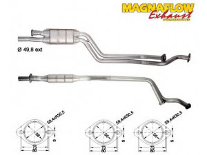 MAGNAFLOW 85041 katalizatoriaus keitiklis 
 Išmetimo sistema -> Katalizatoriaus keitiklis
2014908419