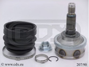 CDX 207/90 jungčių komplektas, kardaninis velenas 
 Ratų pavara -> Sujungimai/komplektas