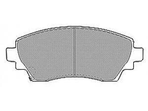 MAPCO 6549 stabdžių trinkelių rinkinys, diskinis stabdys 
 Techninės priežiūros dalys -> Papildomas remontas
04465YZZBE, 446502030, 446502140