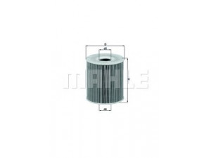 KNECHT OX 156D1 alyvos filtras 
 Techninės priežiūros dalys -> Techninės priežiūros intervalai
93172272, 93183313, 93183318, 5650334
