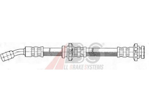 A.B.S. SL 3824 stabdžių žarnelė 
 Stabdžių sistema -> Stabdžių žarnelės
46210-96J00