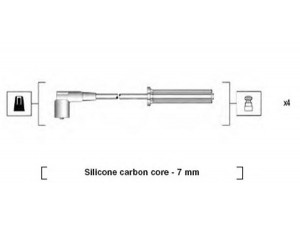 MAGNETI MARELLI 941365100933 uždegimo laido komplektas 
 Kibirkšties / kaitinamasis uždegimas -> Uždegimo laidai/jungtys