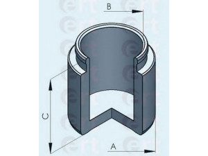 ERT 150454-C stūmoklis, stabdžių apkaba 
 Stabdžių sistema -> Stabdžių matuoklis -> Stabdžių dalys