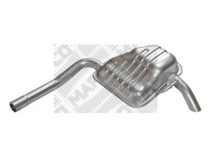 MAPCO 30645 galinis duslintuvas 
 Išmetimo sistema -> Duslintuvas
1 011 109, 5 031 123, 6 935 296