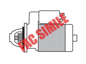 AUTOTEAM SBO500A starteris 
 Elektros įranga -> Starterio sistema -> Starteris
12411729982, 12411736922