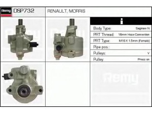 DELCO REMY DSP732 hidraulinis siurblys, vairo sistema 
 Vairavimas -> Vairo pavara/siurblys
77 00 749 835