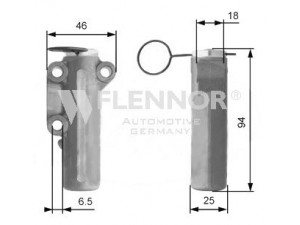 FLENNOR FD99022 vibracijos slopintuvas, paskirstymo diržas 
 Diržinė pavara -> Paskirstymo diržas/komplektas -> Vibracijos slopintuvas
077109479D, 077109479D