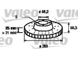 VALEO 197236 stabdžių diskas 
 Dviratė transporto priemonės -> Stabdžių sistema -> Stabdžių diskai / priedai
1001093, 1045994, 1143641, 1526686