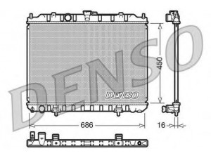 DENSO DRM46004 radiatorius, variklio aušinimas 
 Aušinimo sistema -> Radiatorius/alyvos aušintuvas -> Radiatorius/dalys
214108H900