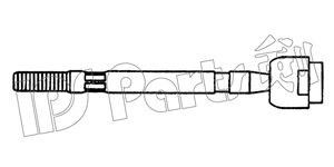 IPS Parts ITR-10992 vidinė skersinė vairo trauklė 
 Vairavimas -> Vairo mechanizmo sujungimai
900905