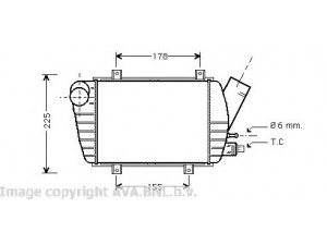 PRASCO VW4154 tarpinis suslėgto oro aušintuvas, kompresorius 
 Variklis -> Oro tiekimas -> Įkrovos agregatas (turbo/superįkrova) -> Tarpinis suslėgto oro aušintuvas
701145805A