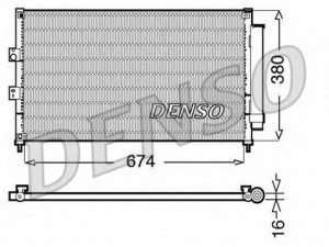 DENSO DCN40014 kondensatorius, oro kondicionierius
80110SNAA02
