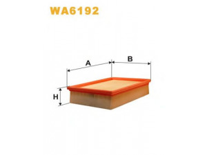 WIX FILTERS WA6192 oro filtras 
 Techninės priežiūros dalys -> Techninės priežiūros intervalai
13 72 1 730 449, 13721730946, 13721738462