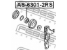 FEBEST AS-6301-2RS guolis
9960-68-3010, ME700073, 97834-29010