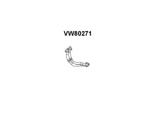 VENEPORTE VW80271 išleidimo kolektorius
357253087A, 357253087B