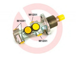 BREMBO M 61 048 pagrindinis cilindras, stabdžiai 
 Stabdžių sistema -> Pagrindinis stabdžių cilindras
4601H9, 010587, 24212317143, 402375
