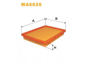 WIX FILTERS WA6626 oro filtras 
 Filtrai -> Oro filtras
7601289, 7601289, PC624
