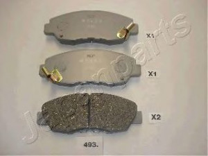 JAPANPARTS PA-493AF stabdžių trinkelių rinkinys, diskinis stabdys 
 Techninės priežiūros dalys -> Papildomas remontas
45022-S30-G10, 45022-SM4-A00, 45022-SN7-000