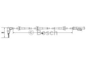 BOSCH 0 265 007 636 jutiklis, rato greitis
51702646, 51702646
