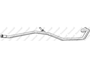 BOSAL 910-105 išleidimo kolektorius 
 Išmetimo sistema -> Išmetimo vamzdžiai
1717.AX, 1717.S5