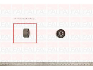FAI AutoParts T9273 kreipiantysis skriemulys, paskirstymo diržas 
 Diržinė pavara -> Paskirstymo diržas/komplektas -> Laisvasis/kreipiamasis skriemulys
083012, 830.12, 83012, 96094102
