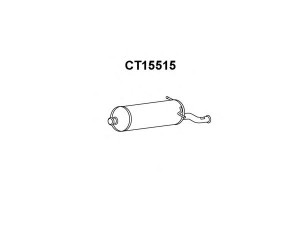 VENEPORTE CT15515 galinis duslintuvas 
 Išmetimo sistema -> Duslintuvas
1726TC, 1726VJ, 1726WR