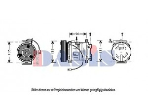 AKS DASIS 858396N kompresorius, oro kondicionierius 
 Oro kondicionavimas -> Kompresorius/dalys
SA11A1AA4PC