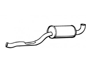 WALKER 16839 vidurinis duslintuvas 
 Išmetimo sistema -> Duslintuvas
1397913